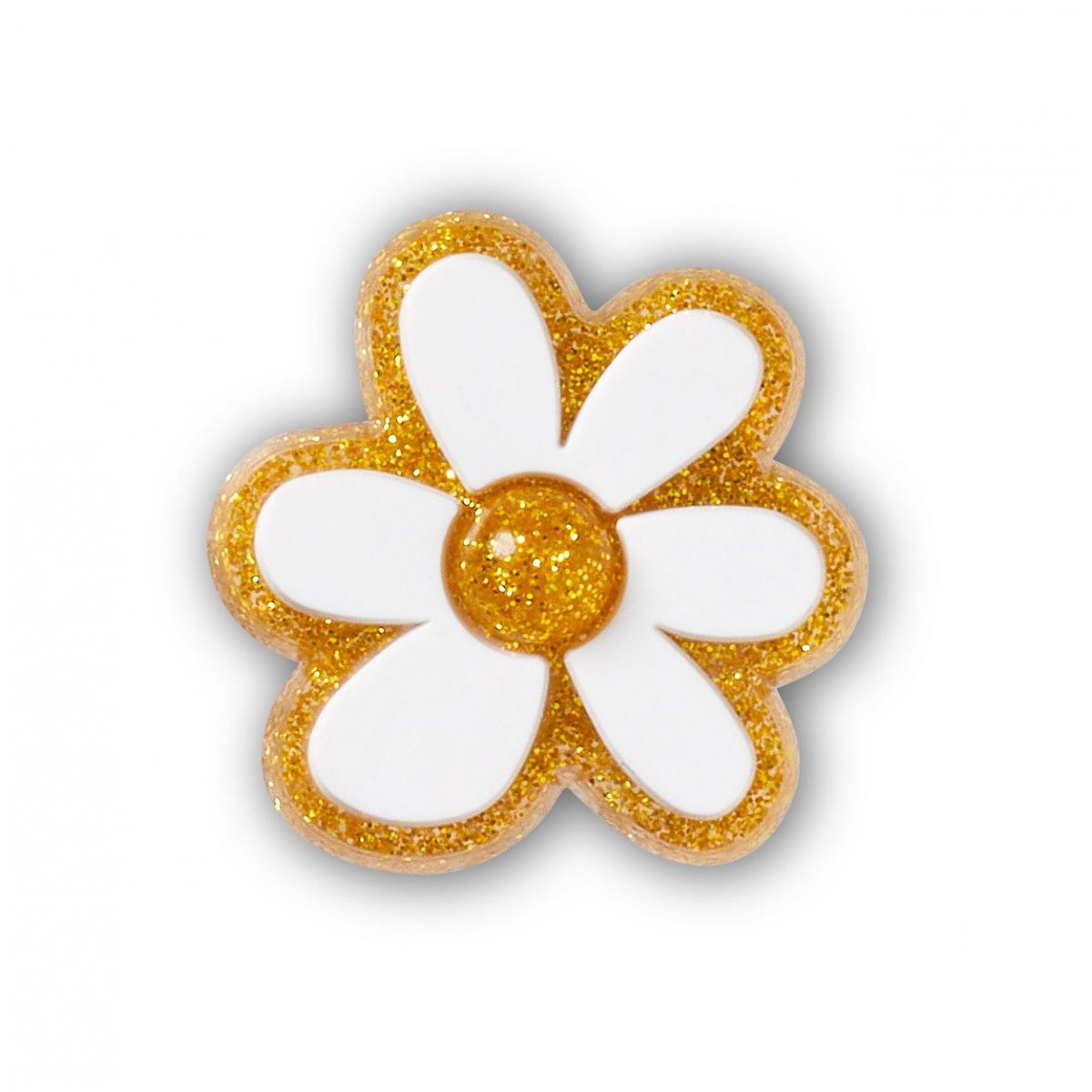 Gold and white floral